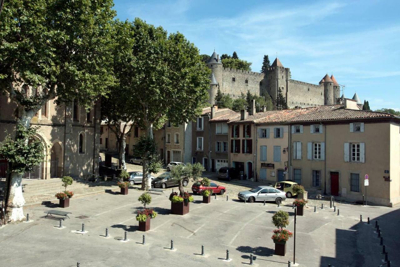 Les Gites De Laure - L'Or Vert, Appartement Avec Vue Sur Le Chateau, Parking Prive, Climatisation, Netflix, A 160 M De La Cite Medievale Carcassonne Eksteriør billede
